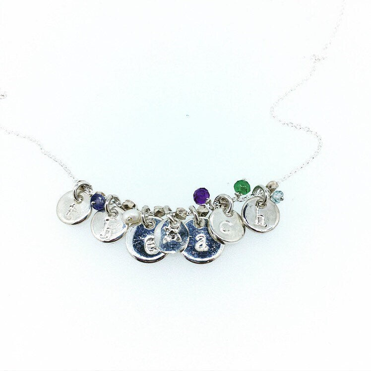 CUSTOM mothers/ grandmothers children necklace