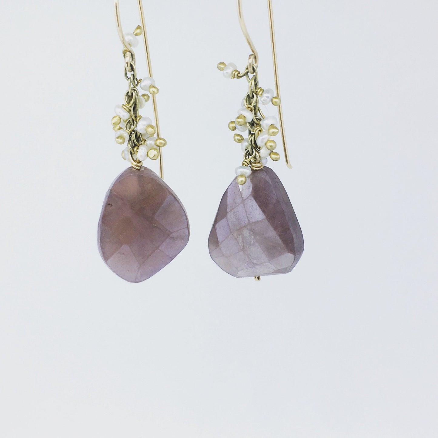 Magestic Moonstone Earrings