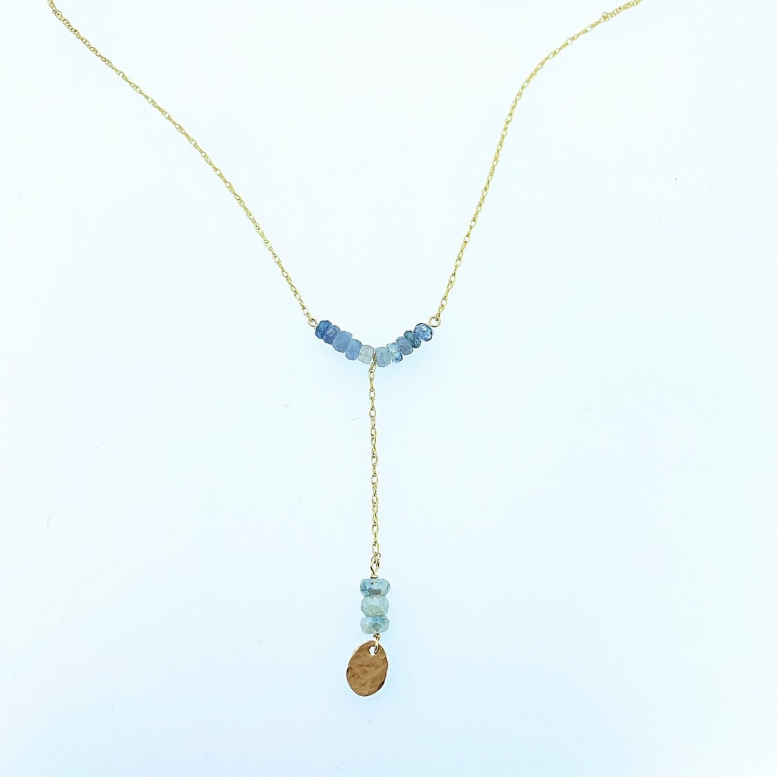 Ombre Natural Sapphire Necklace