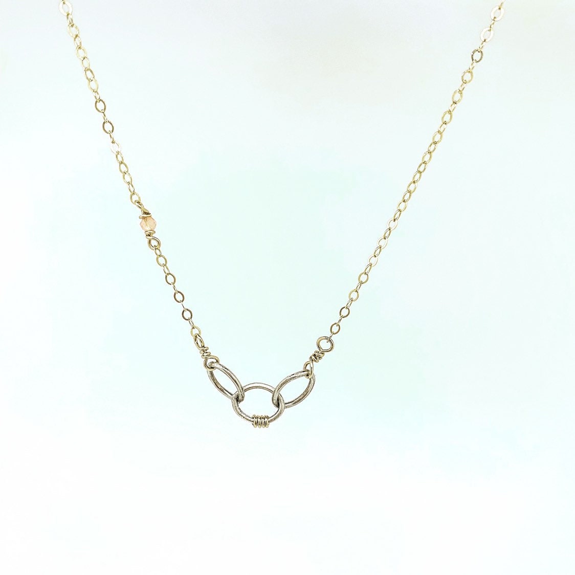 Trio Ring Necklace