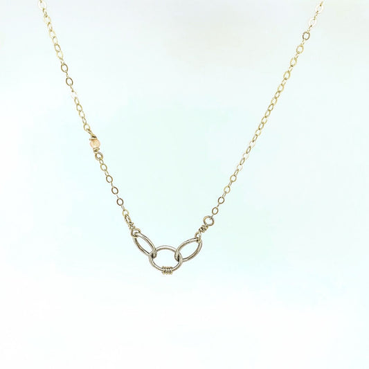 Trio Ring Necklace
