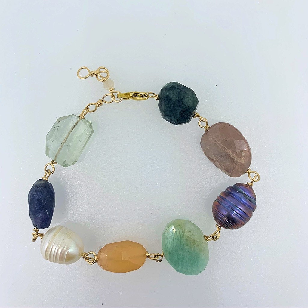 Mixed Gem Bracelet