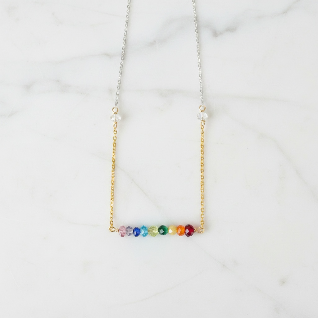 Natural Gemstone Pride Arch