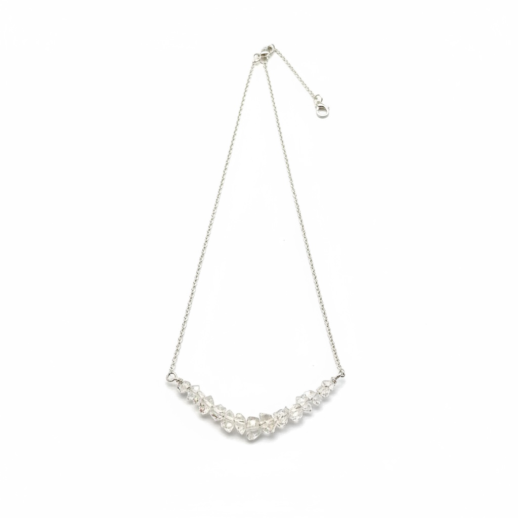Teeny Herikmer Diamond Necklace