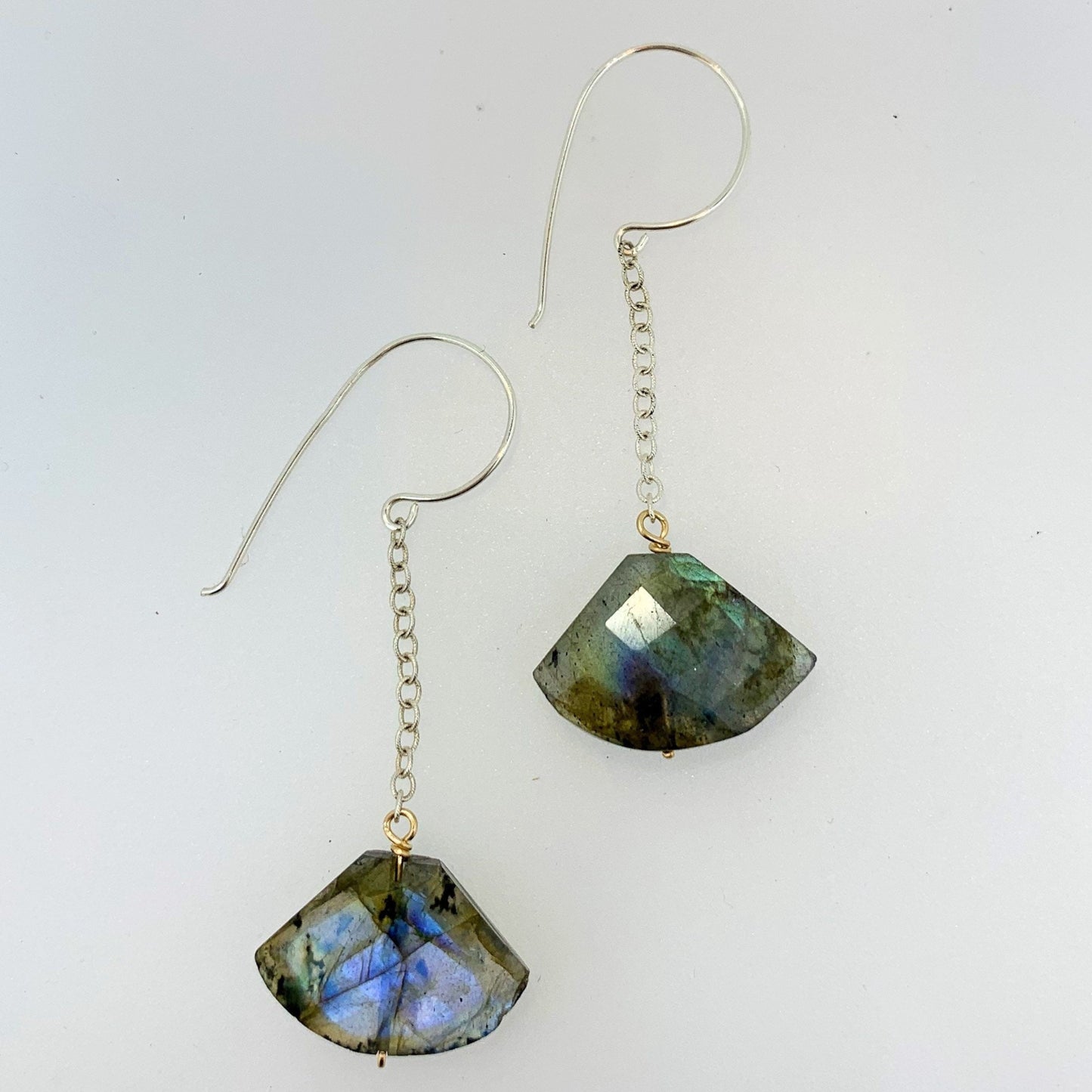 Labradorite Fan Drops