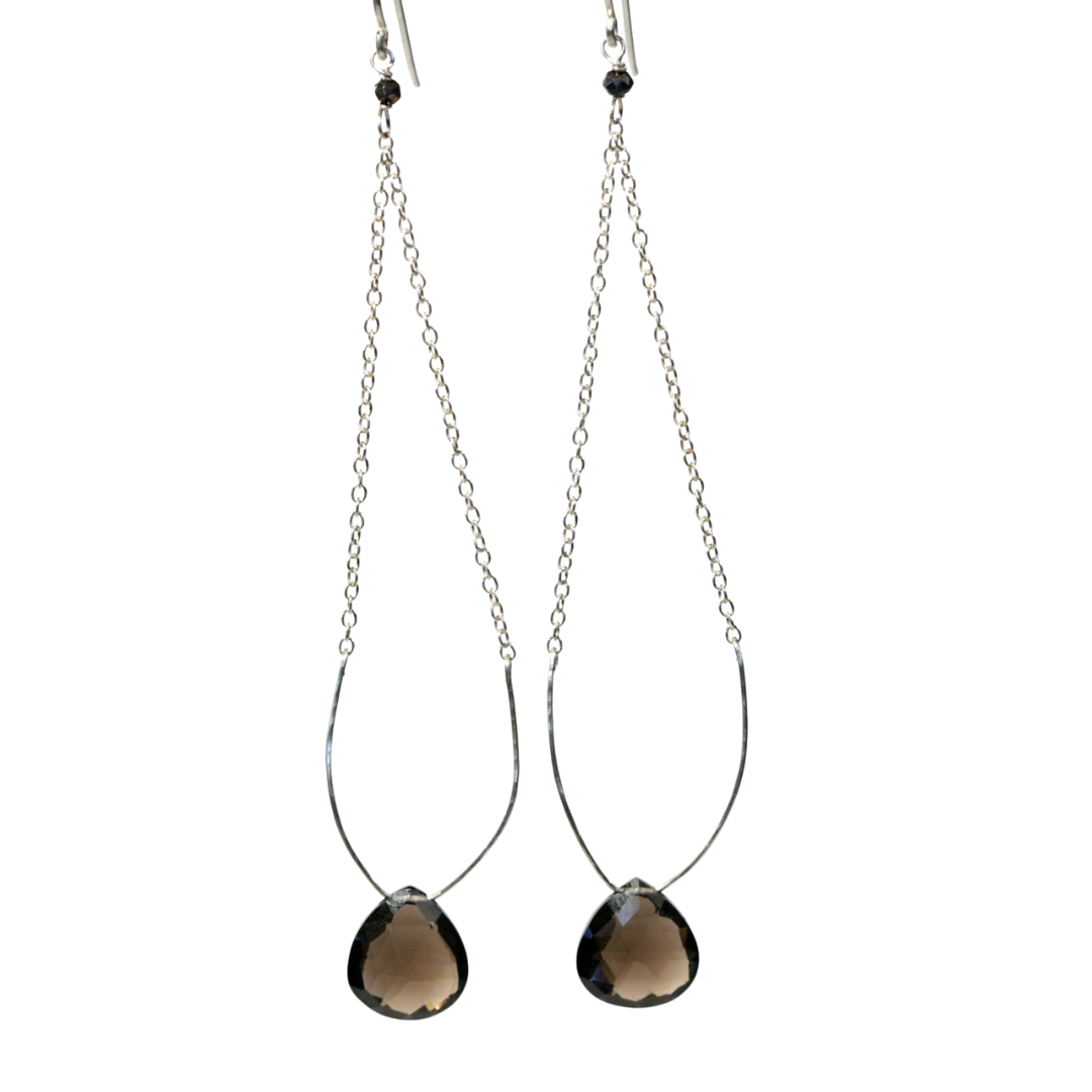 Smokey Quartz Earrings